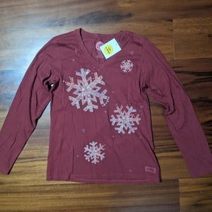 2 different shirts- Life is good long sleeve tops